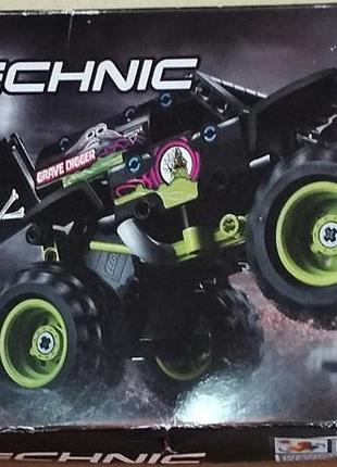 Конструктор lego technic 42118 monster jam grave digger!!️повреждена упаковка!!️