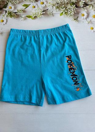 Пижамные шорты на мальчика хлопковые pokemon от primark р.110 см (4-5 лет)