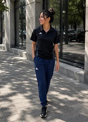 Легкі спортивні штани футболка поло оригінал adidas originals