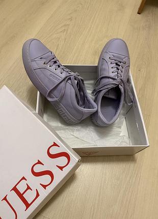 Кеди лілові guess