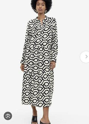 Красива ярусна сукня h&amp;m