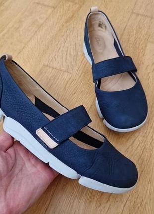 Балетки мокасины clarks / размер 41 оригинал