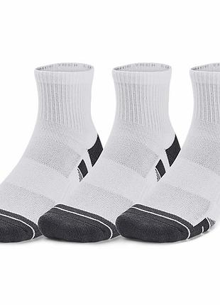 Носки under armour performance tech 3pk qtr белый уни lg
