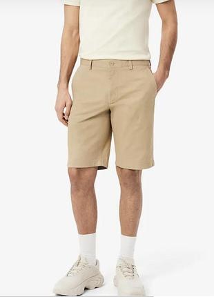 Чоловічі стильні бежеві шорти lacoste