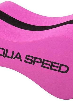 Колобашка для плавания aqua speed wave pullbuoy 9832 розовый уни osfm