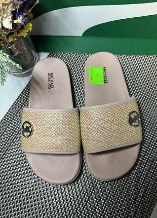 Оригинальные шлепанцы michael kors