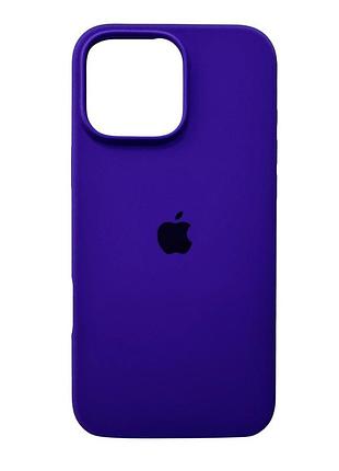 Чохол для смартфона silicone full case aa open cam for apple iphone 16 pro 54, amethist