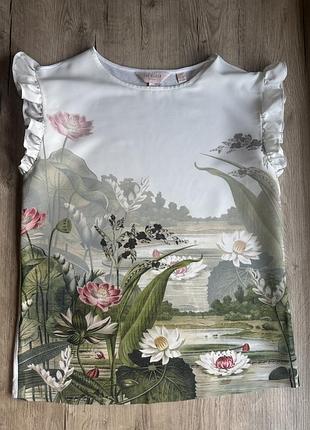 Футболка літня комбінована жіноча ted baker