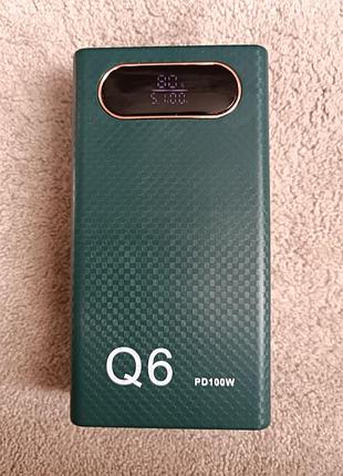 Павербанк реальных 100 w power bank 1p 6s