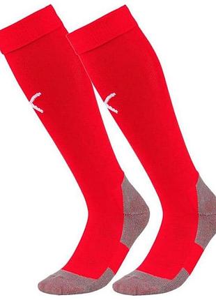 Гетры puma team liga socks core красный чел 35-38