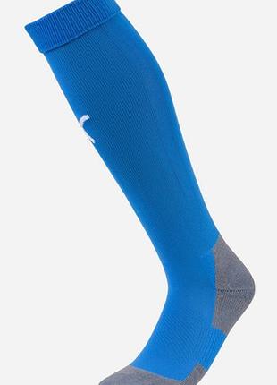 Гетры puma team liga socks core голубой уни 31-34