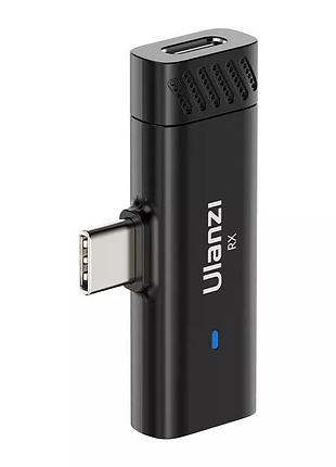 Приймач додатковий для бездротового мікрофона ulanzi hm2301 wireless lavalier microphone(only receiver) (a007 hm2301)