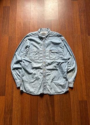 Wrangler 90’s рубашка чоловіча faded washed vintage street style оригінал б у