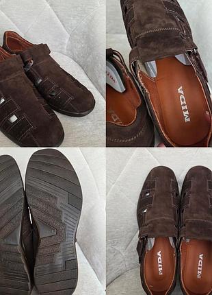 Босоножки кожаные р.43-44