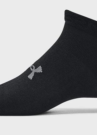 Шкарпетки under armour essential low cut 3pk чорний уні xl
