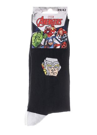 Носки marvel thor черный дит 43-46