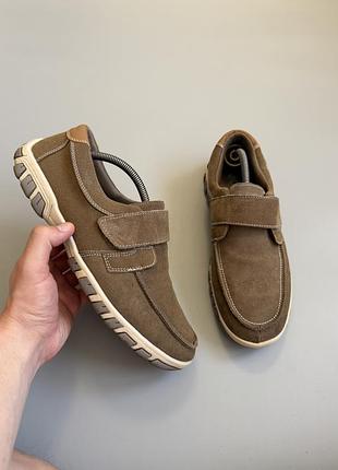 Мокасины ecco suede 44(28cm) biom mx offroad