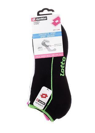 Шкарпетки lotto 3-pack чорний, сірий, білий жін 36-41 (13511014-2)