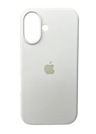 Чохол для смартфона silicone full case aa open cam for apple iphone 16 8,white