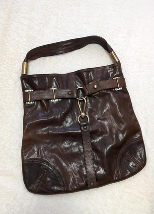 Сумка russell s bromley 40*42см велика сумка шкіряна