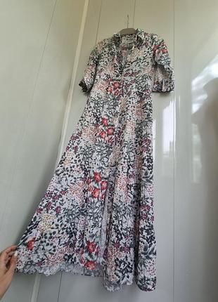 Максіплаття zara віскозне xs-s