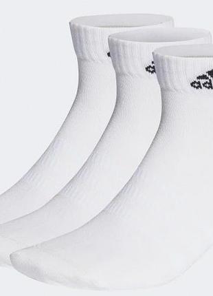 Носки adidas t spw ank 3p белый, черный 37-39 (ht3468)