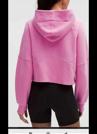 Укороченное худи lululemon scuba oversized hoodie (оригинал)