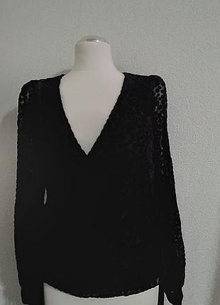Блуза на запах нарядна the paris atelier