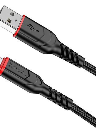 Кабель hoco x59 victory charging data cable type-c(l=2m) black