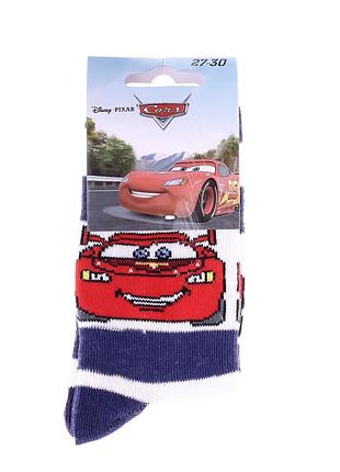 Носки cars cars + gros plan белый-синий дит 35-38, арт.83899420-7