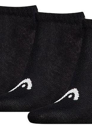 Носки head elements all sports sneaker 3p черный чол 39-42