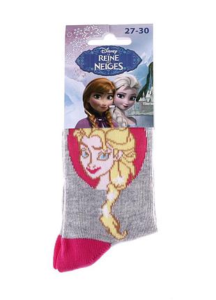 Носки princess elsa + rayures sur pied светло-серый дит 35-38, арт.83841644-1
