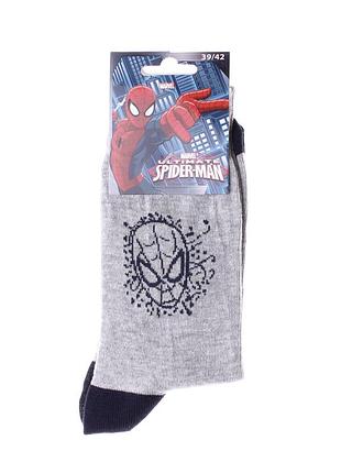 Носки spider man tete spiderman светло-серый дит 43-46