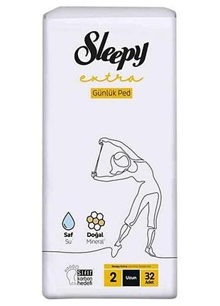 Прокладки ежедневные 32шт extra long-2 тм sleepy