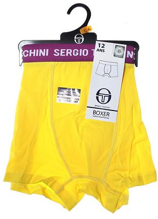 Труси-боксери sergio tacchini boxer ga tacchini x1 жовтий діт 128 см (8 ans)