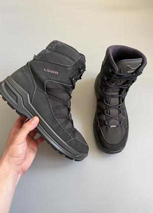 Ботинки lowa jasper black 44.5(28.5cm) renegade evo ice trident