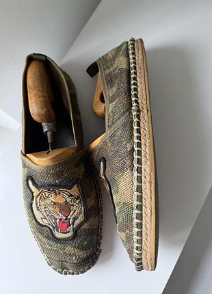 Оригінальні еспадрильї polo ralph lauren barron camo tiger