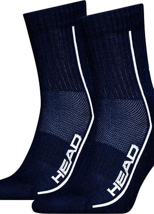 Носки head all sports performance shortcrew 2p темно-синий чол 39-42