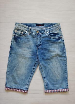 Мужские джинсовые шорты батал 34р xl-xxl