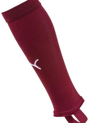 Гетры puma team liga stirrup socks core бордовый уни 35-38