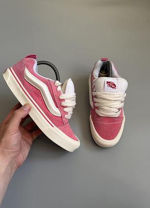 Кеды vans knu skool rose 36(23cm)