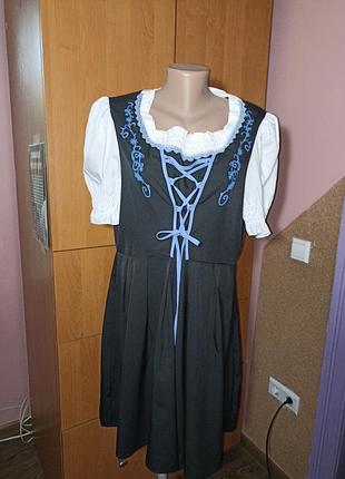 Дірндль, німецький народний костюм, октоберфест, 2xl, 3xl