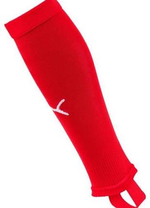 Гетры puma team liga stirrup socks core красный 35-38 (703439-01)