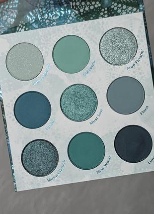Палетка тіней colourpop high tide palette