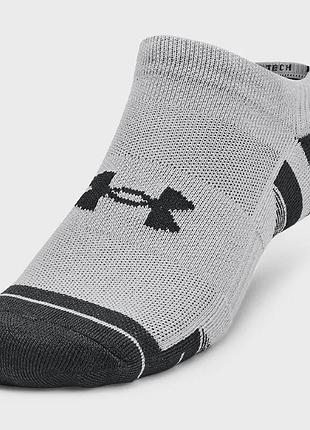 Носки under armour performance tech 3pk ns серый уни lg
