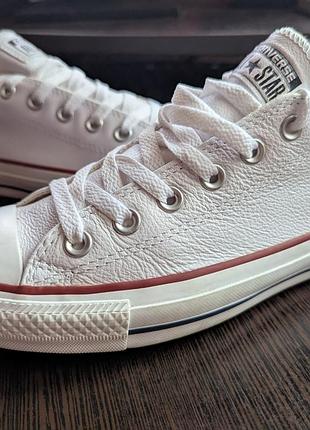 Оригинальные кожаные кеды converse chuck taylor all star (размер 39)