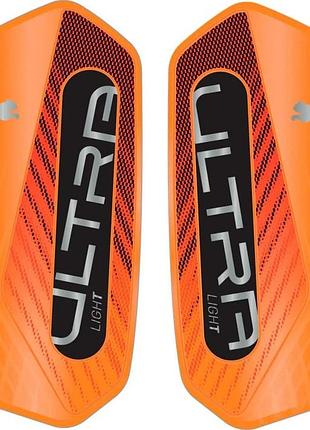 Щитки puma ultra light sleeve оранжевый s (рост 115-135 см) (030989-05)