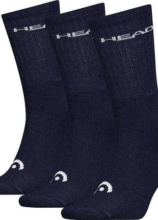Носки head elements all sports crew 3p синий 43-46 (701229008-003)