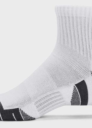 Шкарпетки under armour performance cotton 3p qtr білий уні xl