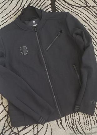 Adidas womans zip jacket зпкая бомбер climalite rn88387